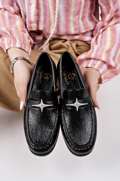 MUGGO Γυναικεία casual loafer παπούτσια με πόρπη με βέλος