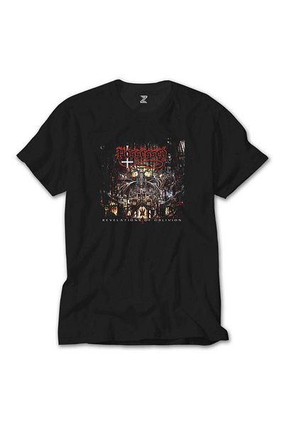 Z zepplin Possessed Revelations of Oblivion Black T-Shirt