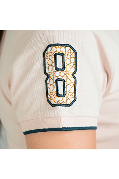 Giordano Women's Slim Fit Napoleon Embroidery Polo