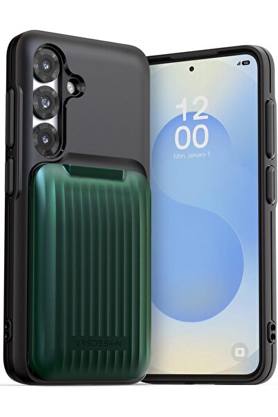 VRS Design حافظة D-Wallet Orb Fit لهاتف Samsung Galaxy S25 مزودة بثلاث فتحات ...
