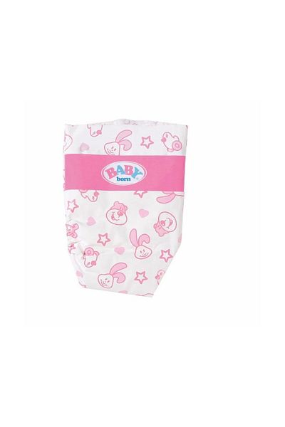 NillyToys 826508   مجموعة حفاضات بيبي بورن مكونة من 5 قطع (لدمية الأطفال)