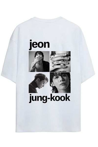 MAGORS ΜΠΟΥΜΕΛΟ ΣΧΕΔΙΟ ΠΛΑΤΗΣ ΚΑΙ ΣΤΗΘΟΥΣ UNISEX JEON JUNG-KOOK