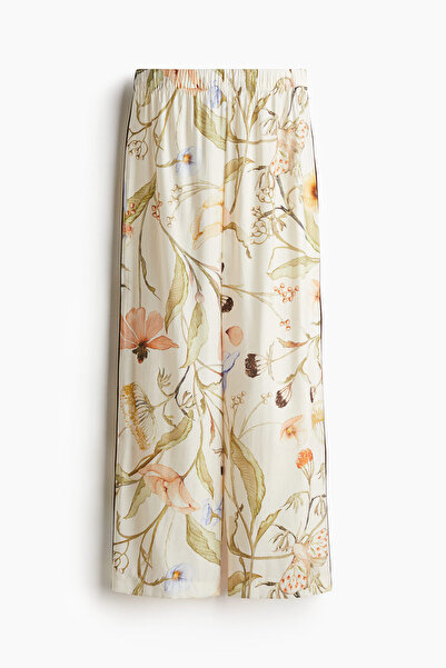 H&M Biye Detaylı Pantolon