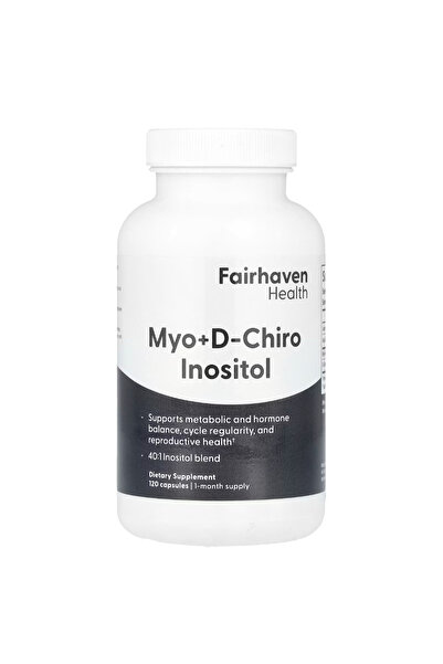 Fairhaven Health Myo-Inositol and D-Chiro Inositol Supplement for Women | 40:...