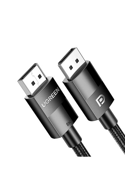 Ugreen |Display Port 1.4 Male To Male Cable （8K）5M |Black