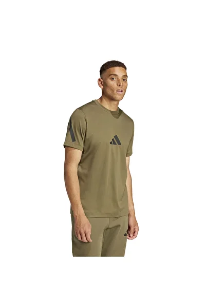 adidas Z.n.e. Erkek Yeşil Tişört (JC7921)