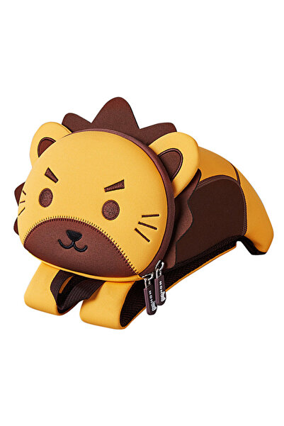 Nohoo حقيبة ثلاثية الأبعاد لمرحلة ما قبل المدرسة، أسد أصفر (كبير)