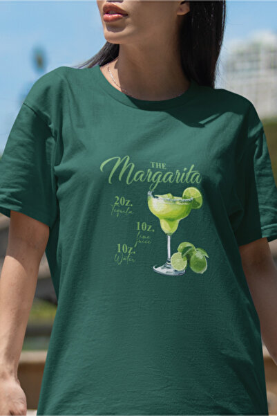 SUNFREE ПОПУЛЯРНИЙ ТРЕНД МАРГАРИТА З ПРИНТОМ ЖІНОЧИЙ ОВЕРСАЙЗ ТШІРТ