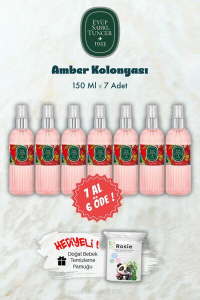 Eyüp Sabri Tuncer Amber Kolonyası 150 ML 7 AL 6 ÖDE ve ROSIE Hediye
