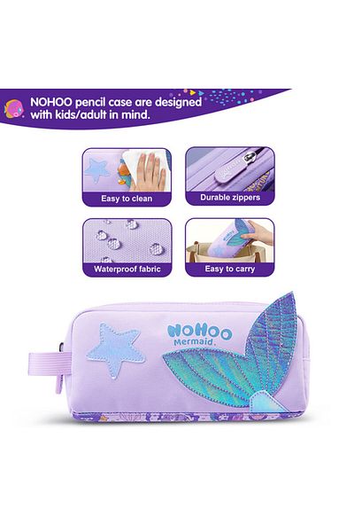 Nohoo Nohoo Kids Pencil Case / Color Bag Mermaid - Purple
