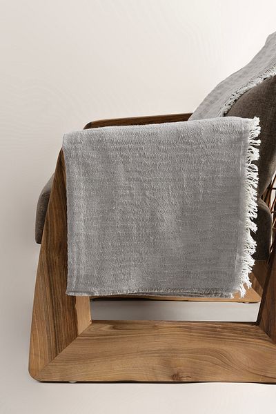 Koza Home Koza Laks Gray Blanket 200x230cm 9081