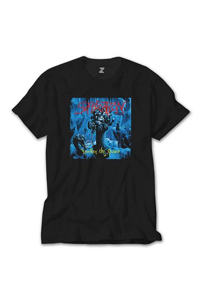 Z zepplin Suffacation Breeding The Spawn Μαύρο T-Shirt