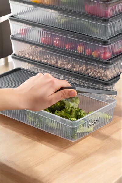 Buclee Style 12 24 Piece Bpa Free Deep Freezer, Refrigerator and Food Storage Door