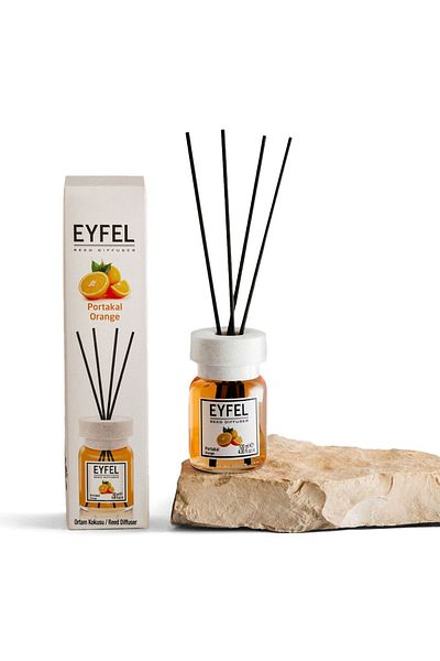 Eyfel Orange room air freshener with sticks, 120ml