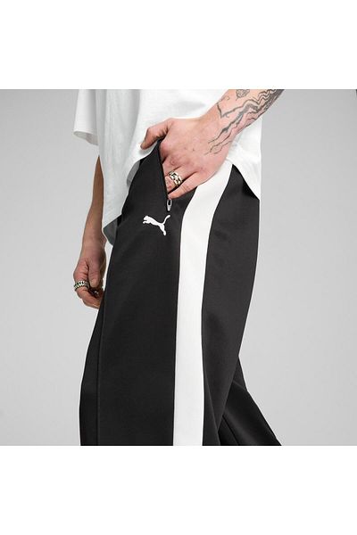 Puma T7 Always On Relaxed Straight Track Μαύρο Ανδρικό Φούτερ 62958901