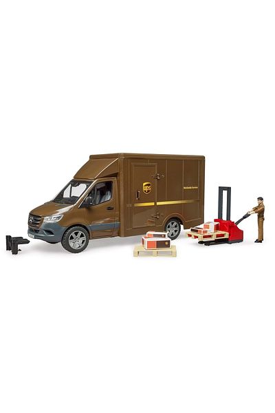 Bruder Bruder MB Sprinter Ups Truck with Driver 02678