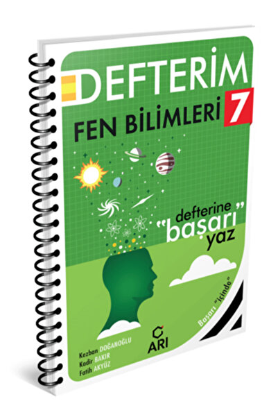 Arı Yayıncılık 7. Sınıf Fenito Fen Bilimleri Defterim