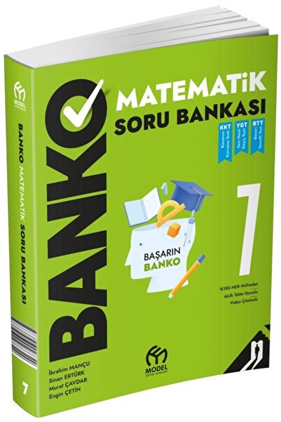 Model Eğitim Yayınları Model Eğitim Yayıncılık 7. Sınıf Banko Matematik Soru ...