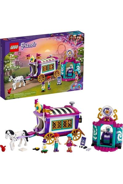LEGO ® Friends Magic Caravan 41688 - Magic Caravan Toy Making Set for Kids (348 Pieces)
