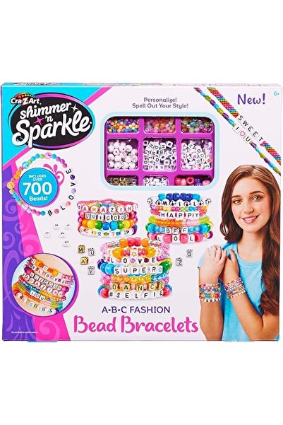 Shimmer N Sparkle سوار من الخرز المتلألئ من مجموعة شيمر آند سباركل ABC رقم SN...