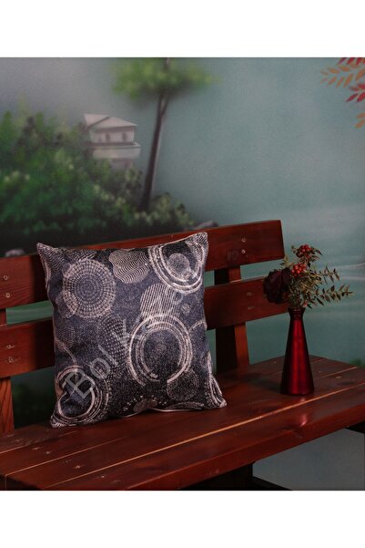 Bolkazan.com Κάλυμμα μαξιλαριού ριχτάρι με γεωμετρικό σχέδιο 40x40