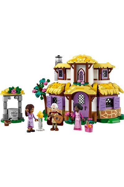 LEGO ® Disney Asha's House 43231 - Creative Toy Construction Set for Kids Ages 7 and Up (509 Pieces)