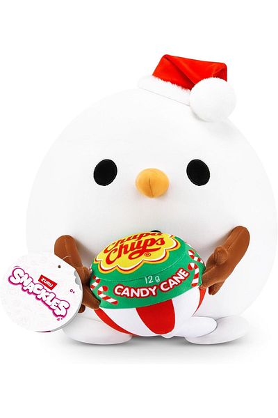 Zuru Snackles Christmas Snowman And Chupa Chup Plush 14 Inches