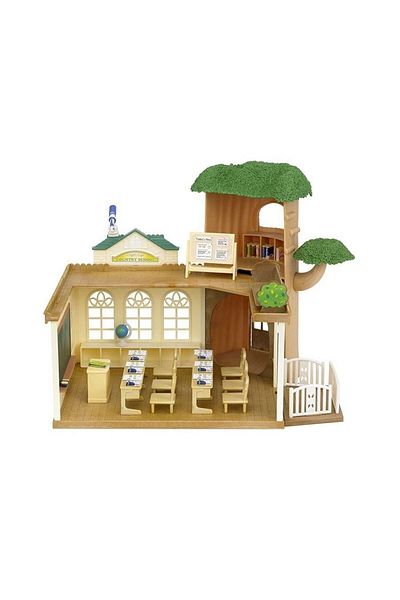 SYLVANIAN FAMILIES مجموعة هدايا مدرسة Country Tree من Sylvanian Families 5105