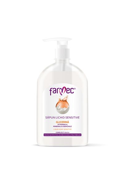Farmec Sensitive Glycerin Liquid Soap 500 ml