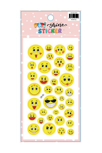 Puti Shine Sticker Smiling Face