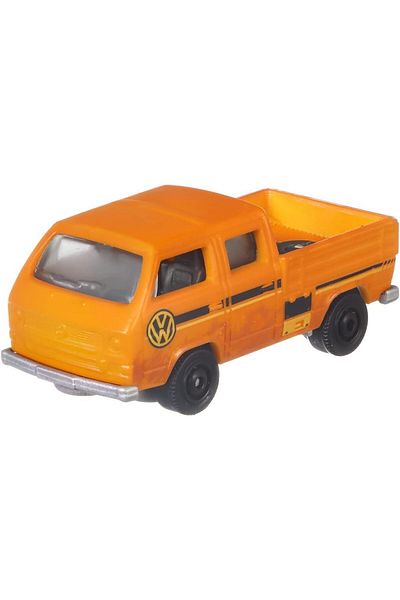 Matchbox متغيرات الألوان [فولكس فاجن ترانسبورتر] أصفر/برتقالي بمقياس 1:64