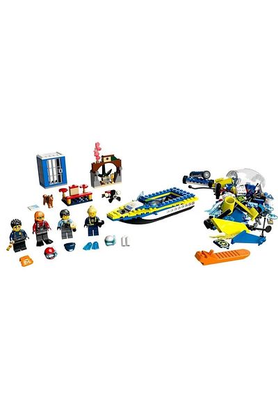 LEGO 60355 City - Water Police Detective Missions, 278 Pieces, Ages +6