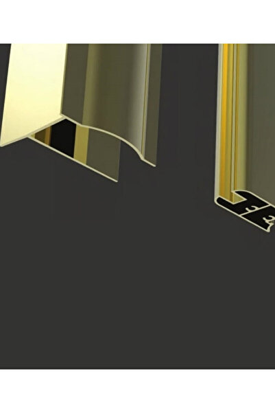 ERİKMANN Seperatör Gold Duşakabin Sabit Duş Panel Yarım Ay 80 H150