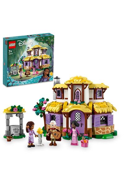 LEGO ® Disney Asha's House 43231 - Creative Toy Construction Set for Kids Ages 7 and Up (509 Pieces)