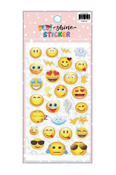 Puti Shine Sticker - Gulen Face
