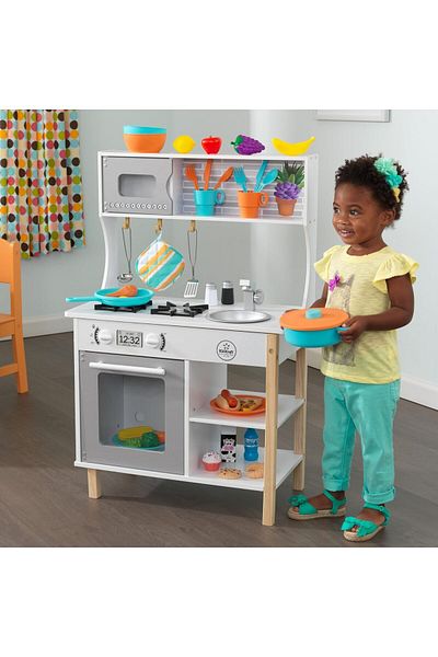 KIDKRAFT All Time Play Kitchen with Accessories