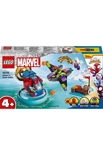 LEGO Marvel Spiderman Green Goblin 10793 - 84 Piece Construction Set for Ages 4 and Up