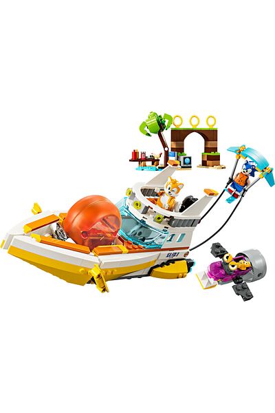 LEGO Sonic the Hedgehog ™ 76997 model Tails' Adventure Boat – Age 8 and up Construction Set (393 Pieces)