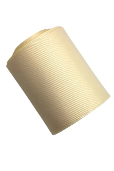 Twin Store Grosgrain Ribbon 2 Cm 10 Meters Cream