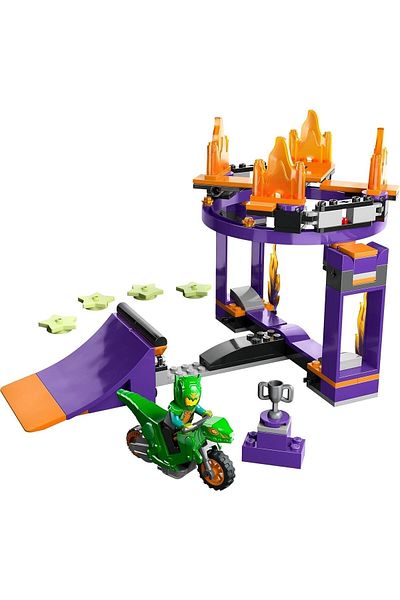 LEGO JFF Game® City Pot Show Ramp Competition 60359 - Creative Toy Construction Set (144 Pieces)