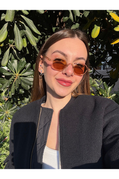 Melinora Olivia Nude Yeni Sezon Altıgen Güneş Gözlüğü