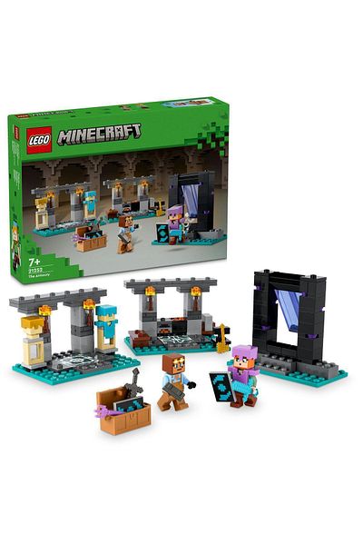 LEGO Minecraft Armourage 21252 - 203 Piece Construction Set for Ages 7 and Up