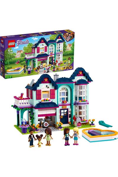 LEGO Friends Andrea's Family House 41449 Construction Set; Gift for 6 Year Old Creative Kids (802 Pieces)