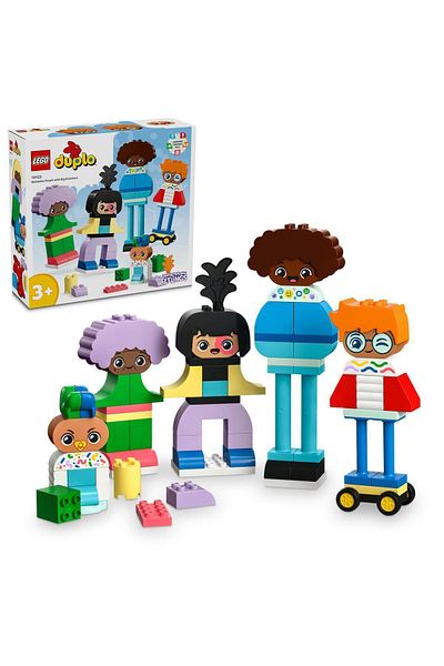 LEGO ®   Duplo ®   Buildable People with Feelings 10423 - 3+ Educational Toy Construction Set (71 Pieces)