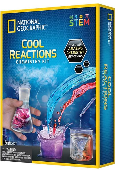 NATIONAL GEOGRAPHIC cool reactions chemestry kit