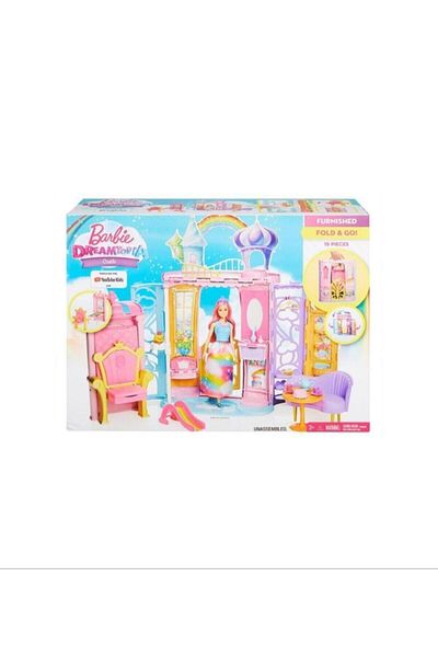 Barbie Barbie FTV98 Castle Furniture Dreamtopia Rainbow Doll House Playset - 3 Years & Above
