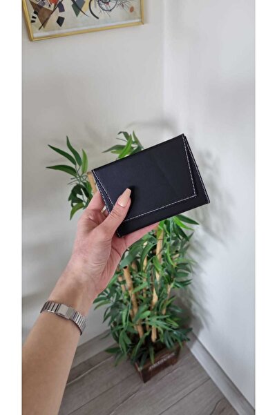 EFE DERİ Kapaklı Deri Dikişli Araç Ruhsat Kılıfı Kabı Ruhsatlık Oto Ruhsat Ko...