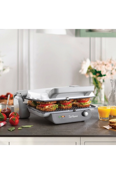 Stilevs Tosthane Granit Tost Makinesi - Beyaz