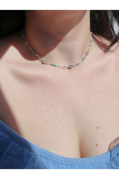 Reorah Collection Green Lover Necklace