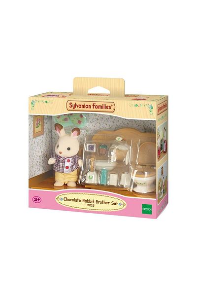 SYLVANIAN FAMILIES Sylvanian Families Chocolate Rabbit Brother Set 5015